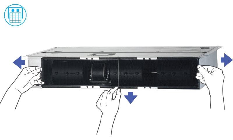 Könnyű szűrőtisztítás*samsung