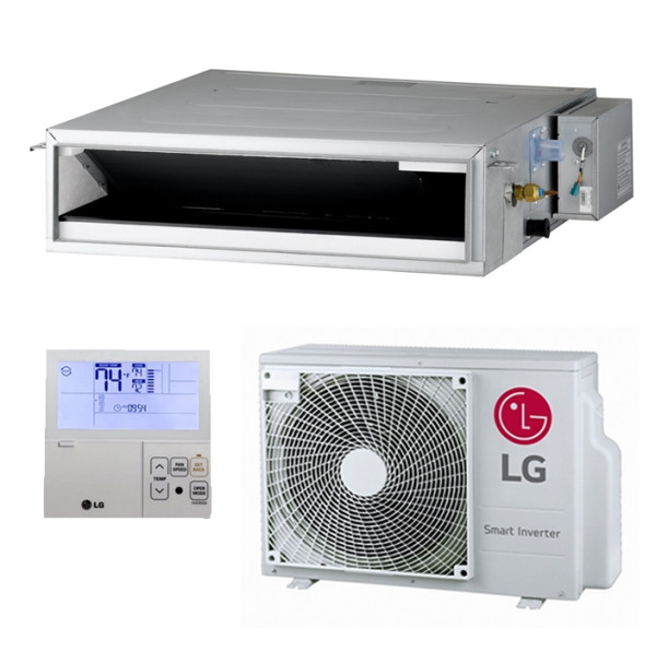 LG CL09R / UU09WR Légcsatornázható Inverteres Split klíma