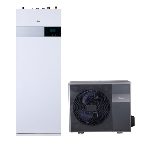 Midea MHA-V6W/D2N8-B2H2-IWT190 M-Thermal osztott hőszivattyú (R32, 6 kW, 1 fázis, 190l, fekete)