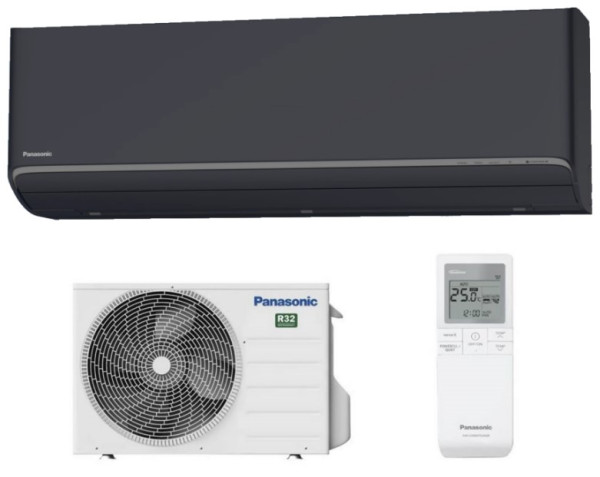 Panasonic KIT-XZ25-CKE-H Etherea Grafitszürke Inverteres Split klíma