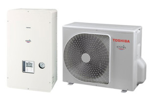 Toshiba HWT-601HW-E / HWT-601XWHT6W-E ESTIA Hydrobox (R32, 1 fázis, 6 kW-os elektromos patronnal)