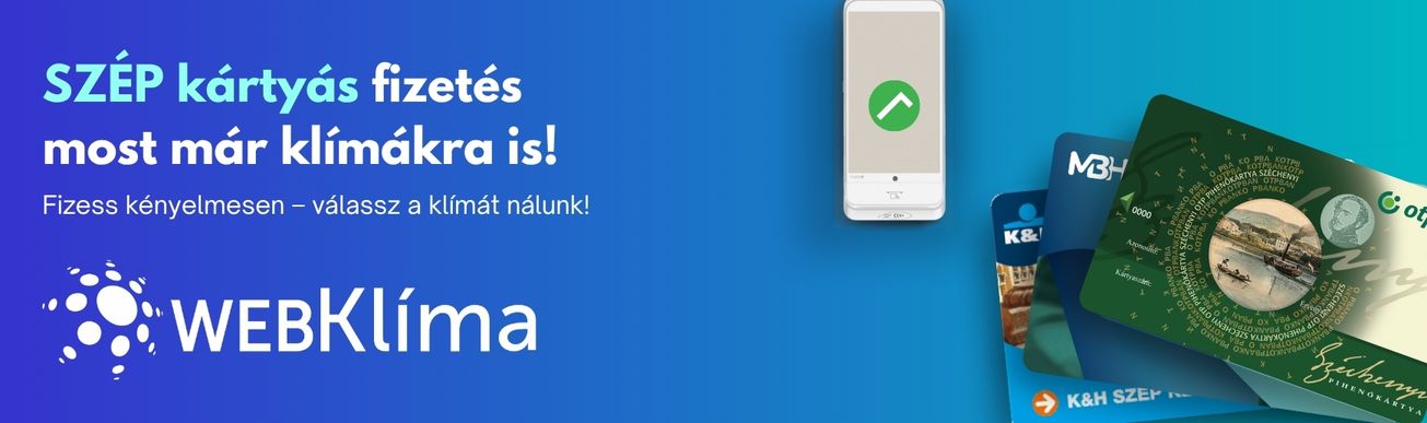 SZÉP kártya elfogadóhely vagyunk